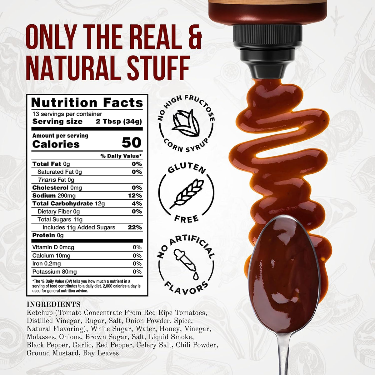 Williamson Bros. Hot Honey Bar-B-Q Sauce (15.5 oz)