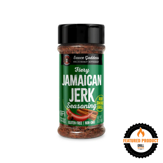 Fiery Jamaican Jerk Seasoning by Sauce Goddess (5 oz)