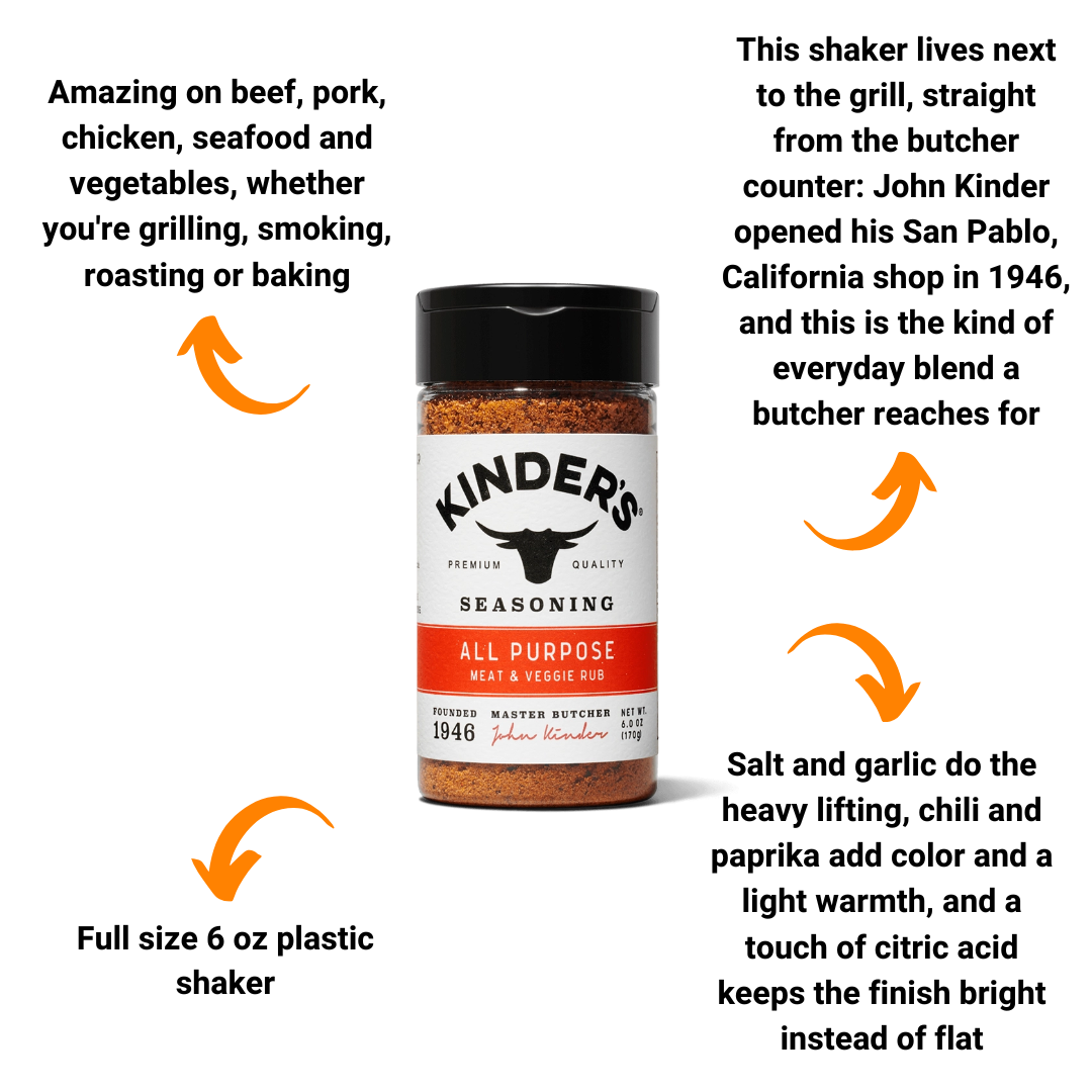 Kinder's Butcher's All Purpose Seasoning (6 oz)