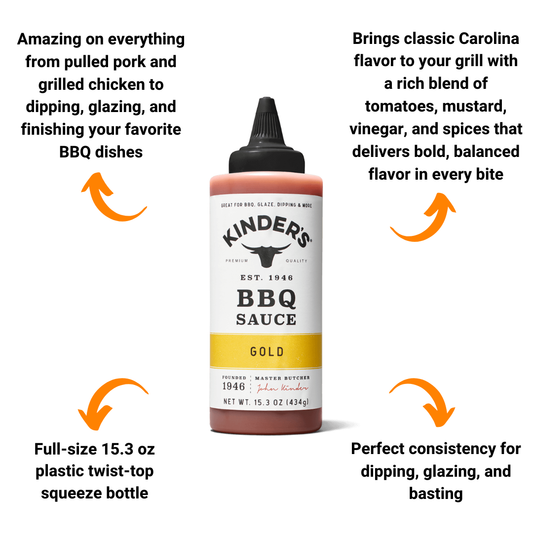 Kinder's Gold BBQ Sauce (15.3 oz)