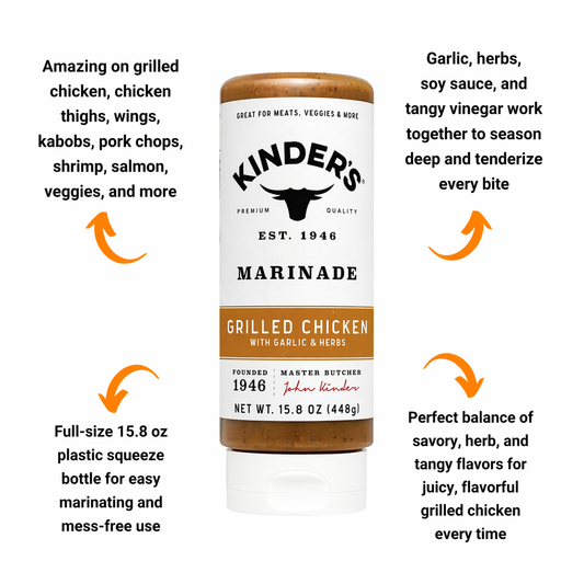 Kinder's Grilled Chicken Marinade with Garlic & Herbs