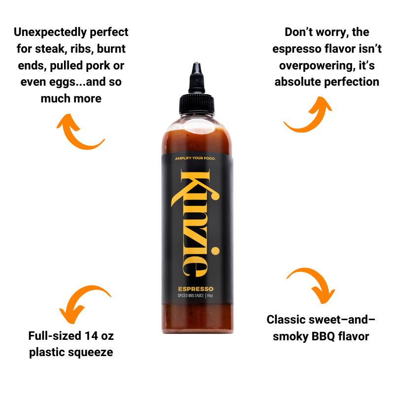 Kinzie Espresso BBQ Sauce (14 oz)