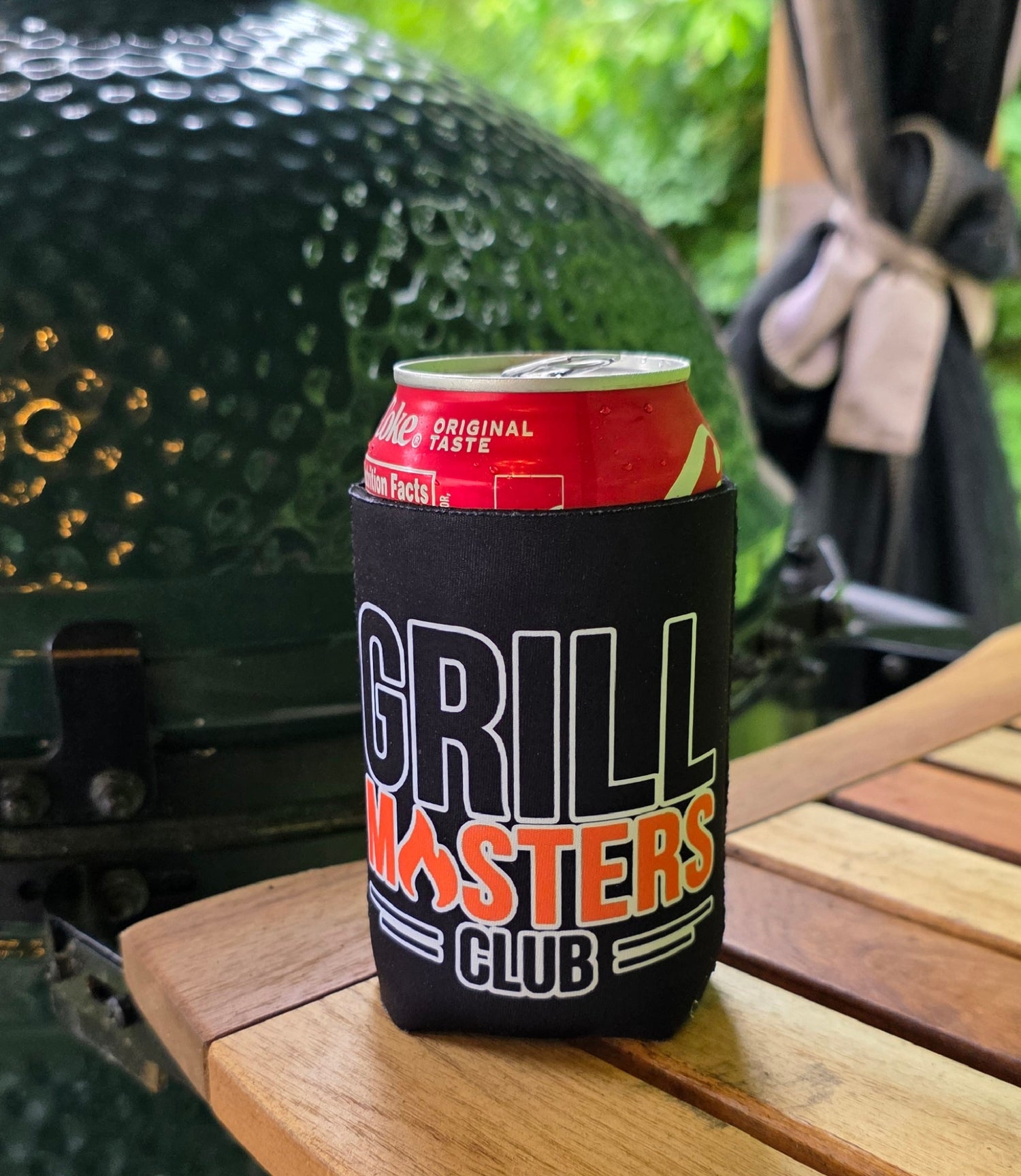Grill Masters Club Magnetic Neoprene Koozie - Black