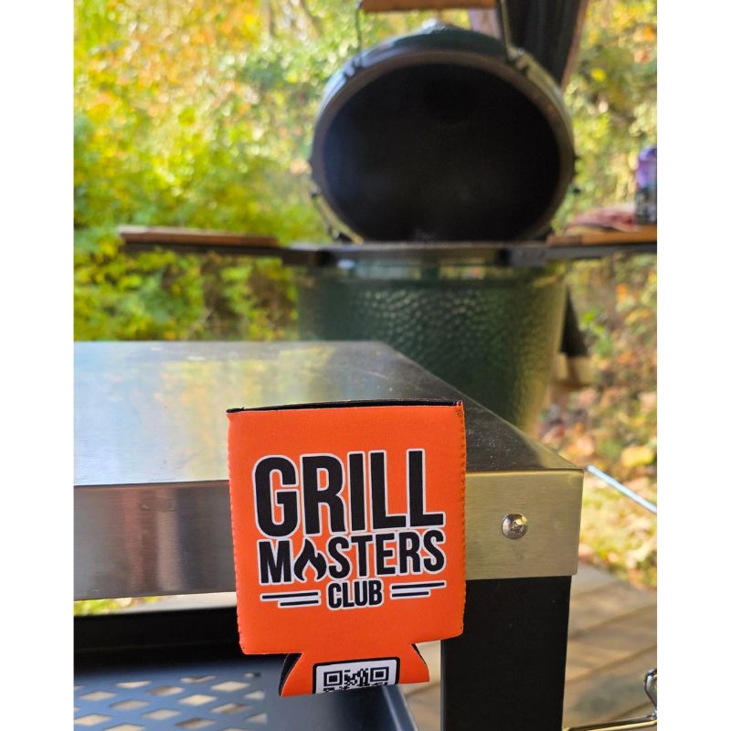 Grill Masters Club Magnetic Neoprene Beer Koozie 2-Pack
