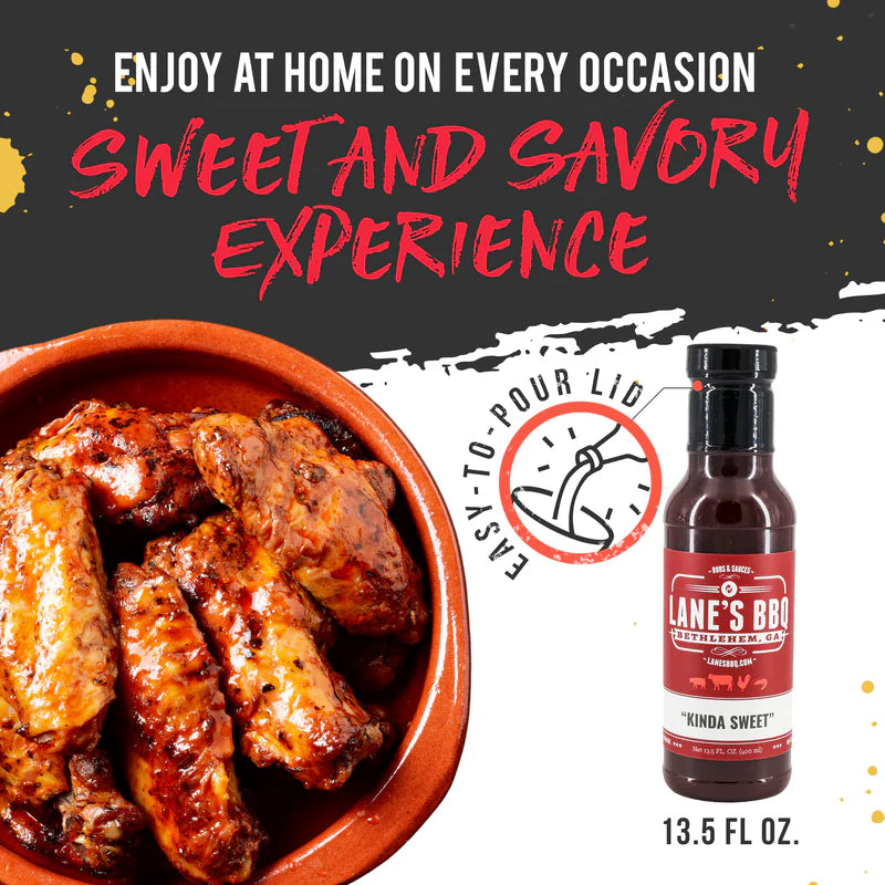 Lane's "Kinda Sweet" Sauce (13.5 oz)