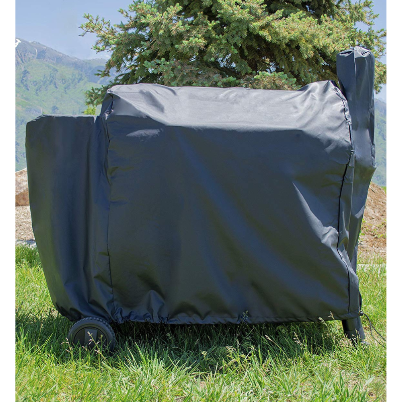 Large Pellet Grill Cover - Heavy Duty Waterproof Smoker Cover for Traeger Pro 34 & Similar Grills
