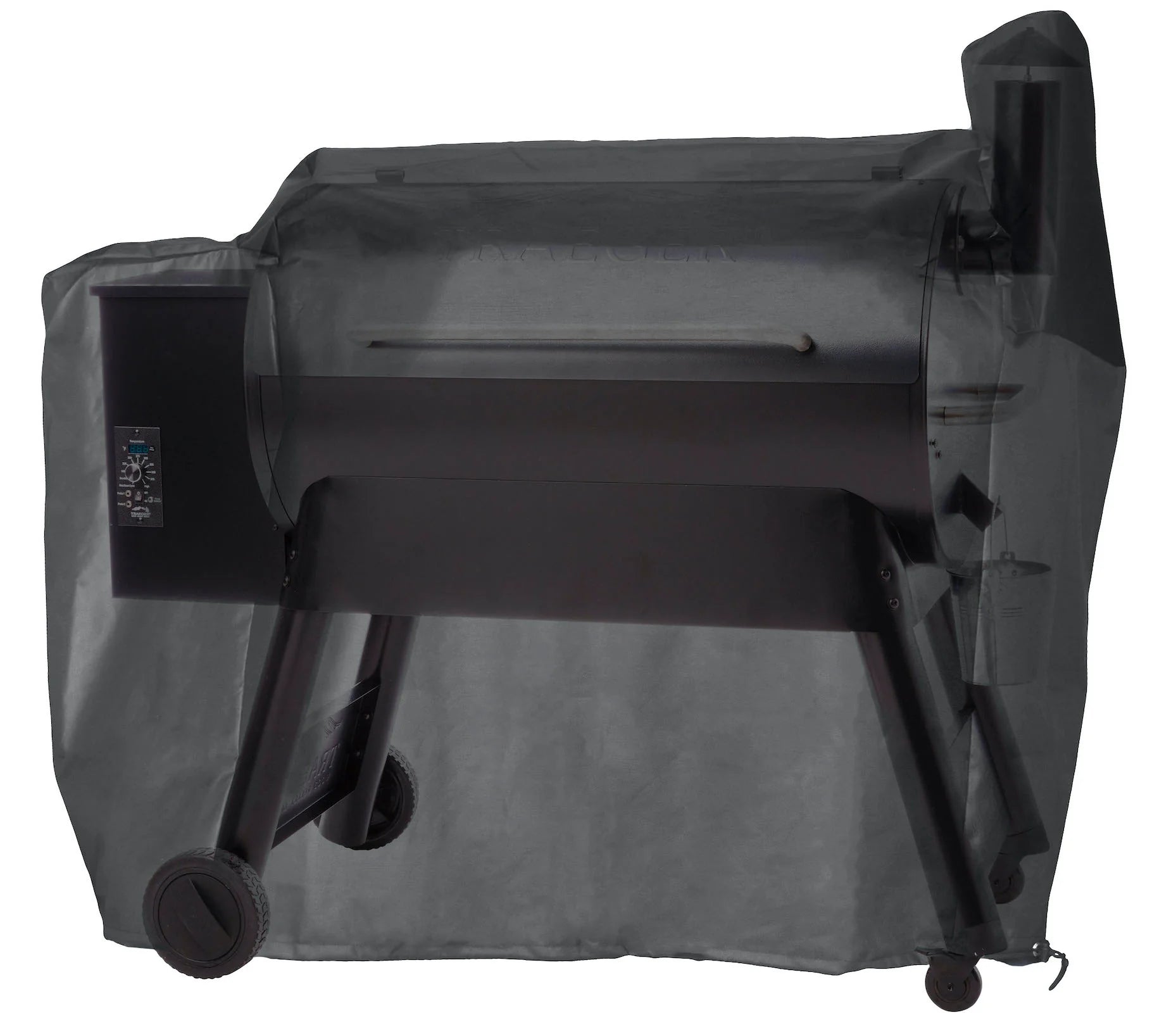 Large Pellet Grill Cover - Heavy Duty Waterproof Smoker Cover for Traeger Pro 34 & Similar Grills