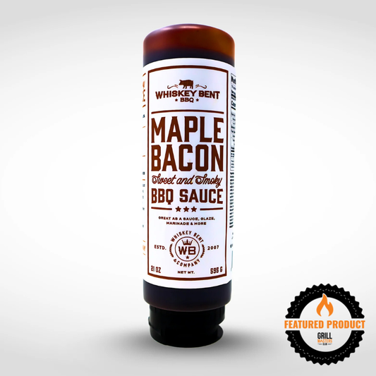 Maple Bacon BBQ Sauce by Whiskey Bent BBQ (21 oz)