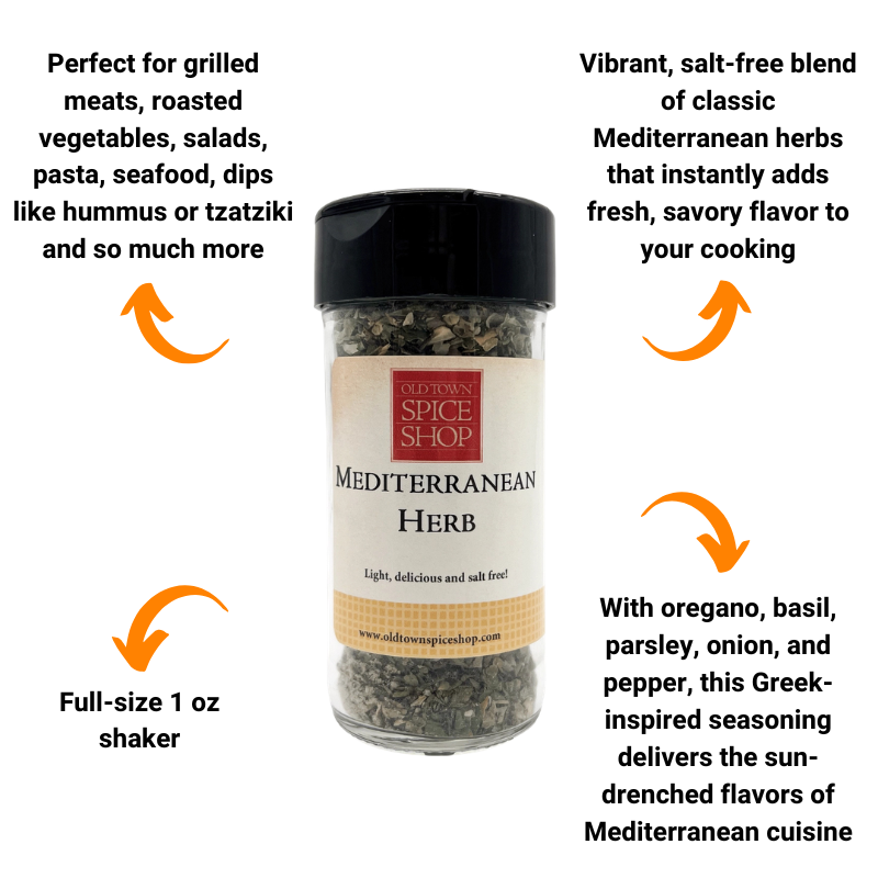 Mediterranean Herb Seasoning by Old Town Spice Shop