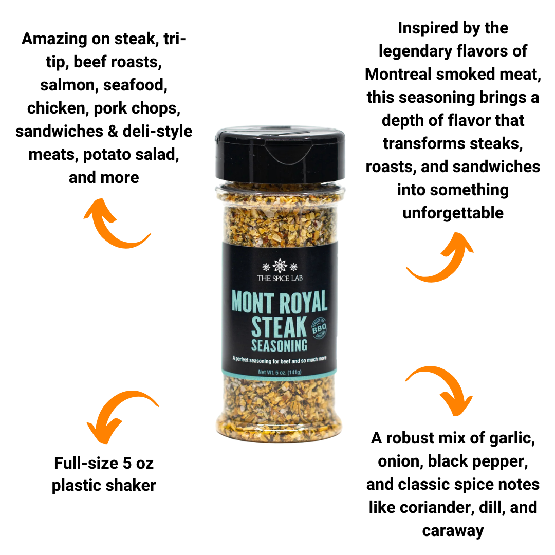Mont Royal Steak Seasoning by The Spice Lab (5 oz)
