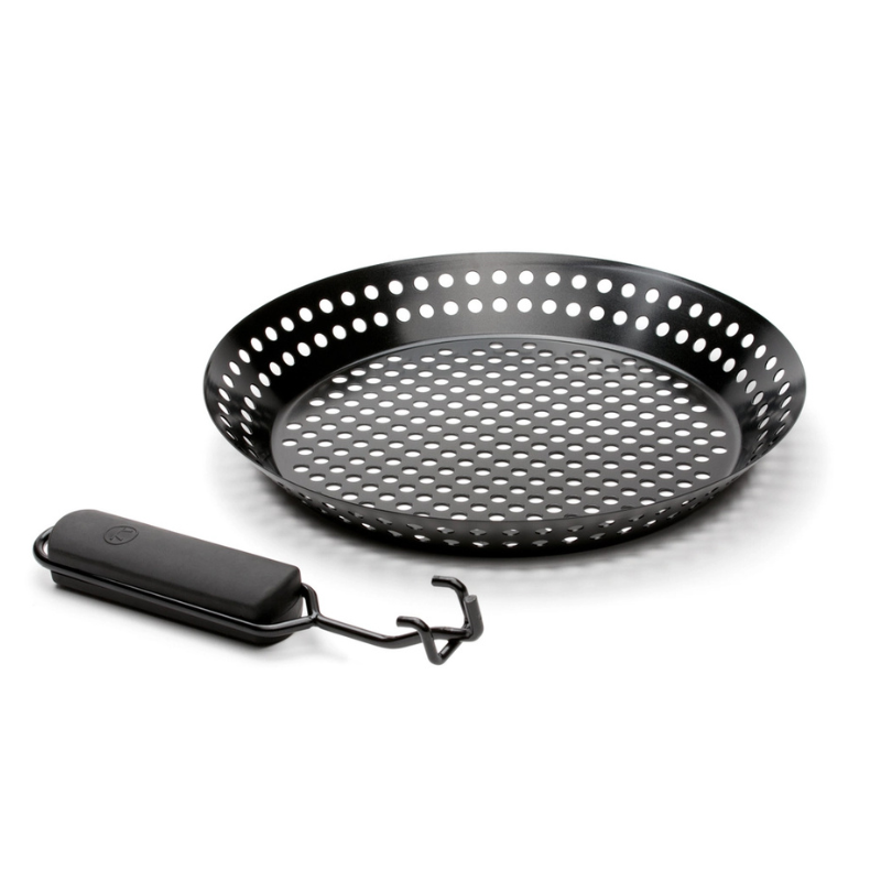 12" Non-Stick Grill Skillet with Removable Handle by Outset