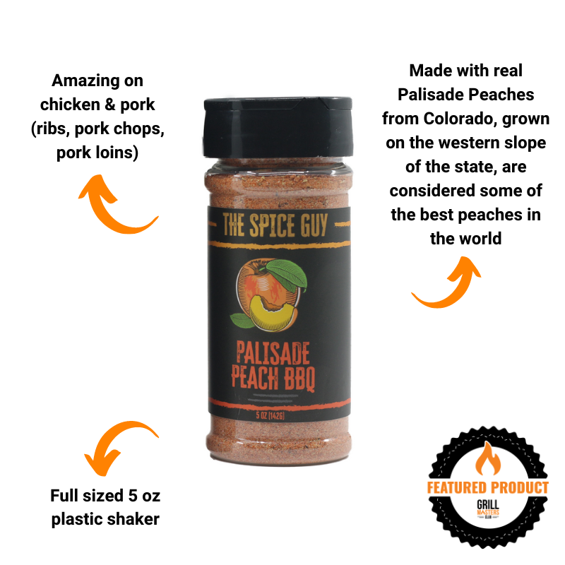 Palisade Peach BBQ Rub by The Spice Guy (5 oz)