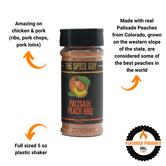 Palisade Peach BBQ Rub by The Spice Guy (5 oz)