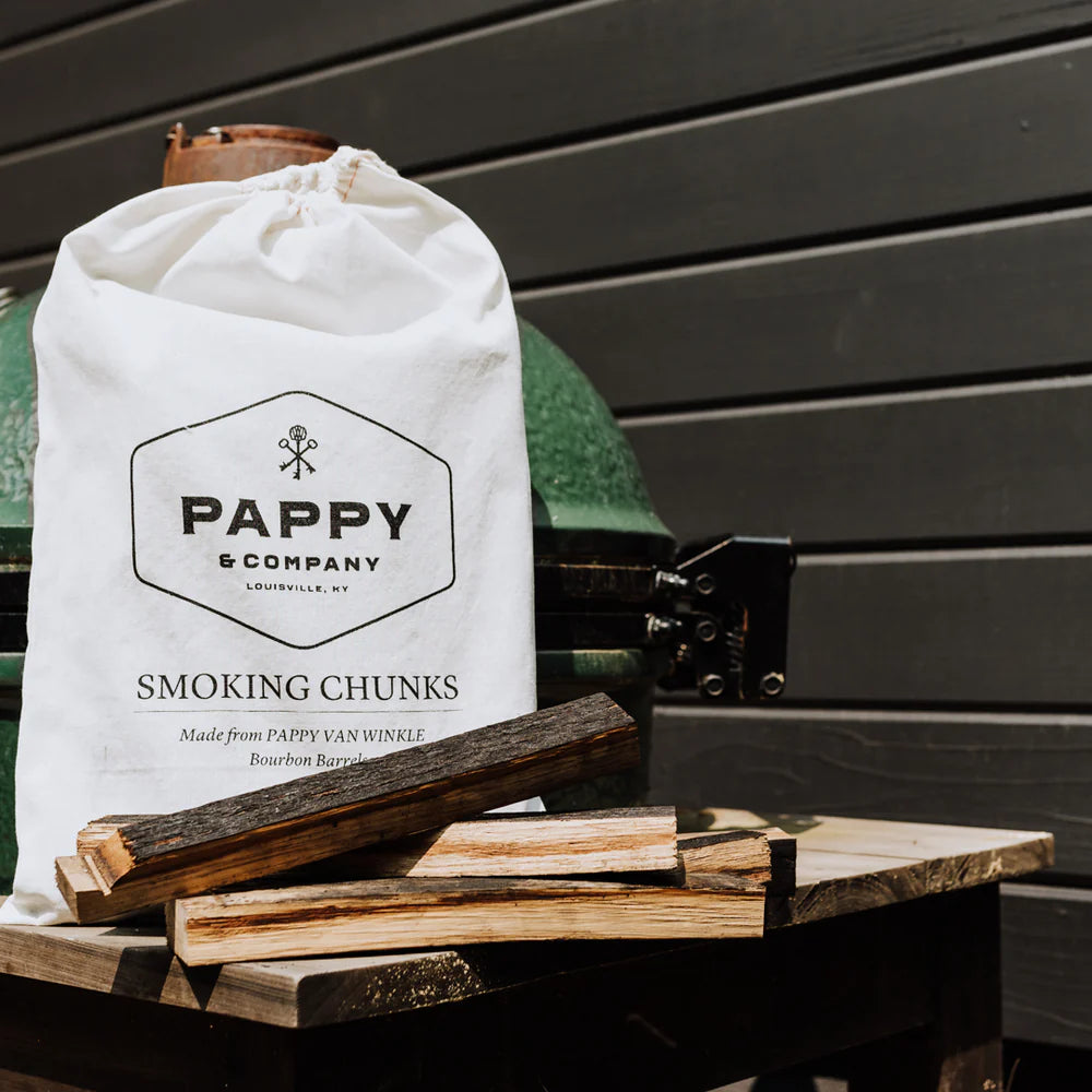 Pappy & Company Bourbon Barrel Stave Smoking Chunks (5 lb)