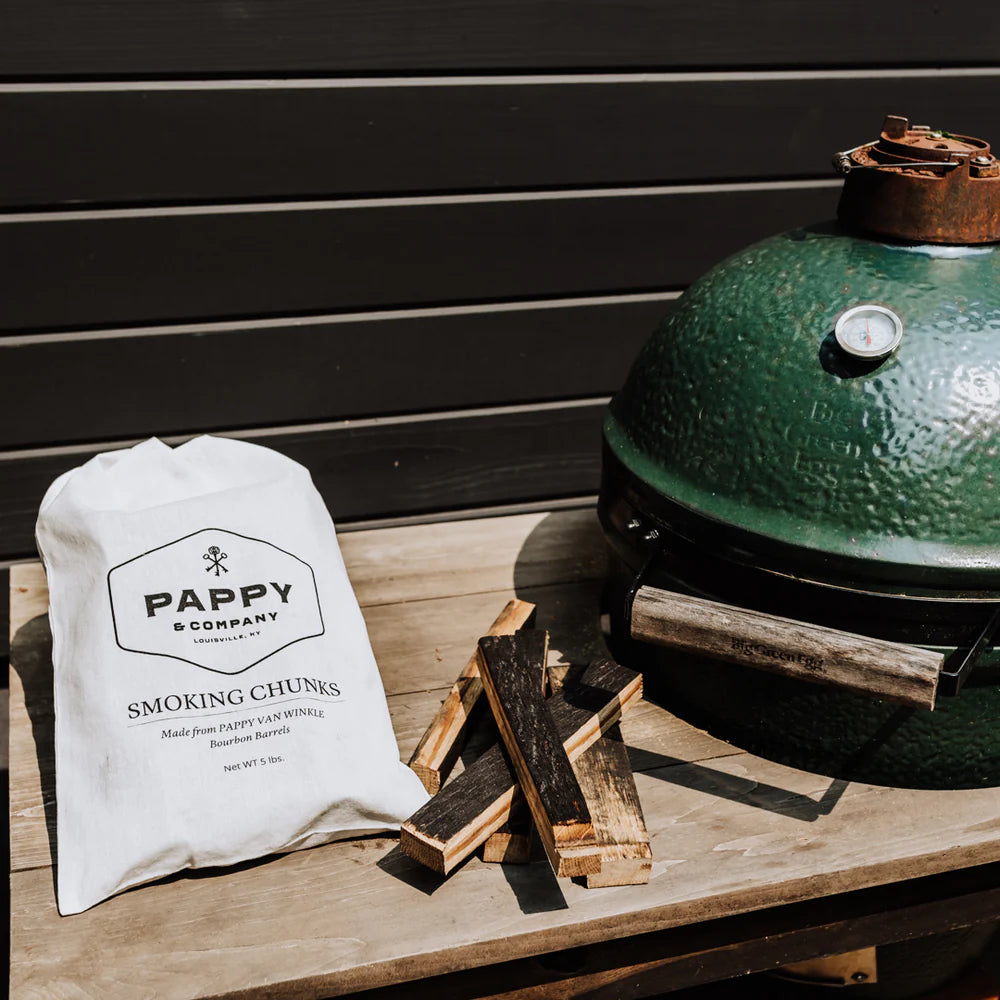 Pappy & Company Bourbon Barrel Stave Smoking Chunks (5 lb)