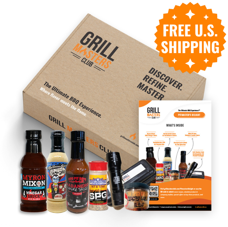 "Pitmaster's Delight" BBQ Box for the Ultimate Grill Master Grill