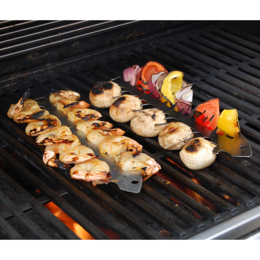 Slide & Serve BBQ Skewers by Proud Grill (Set of 2)