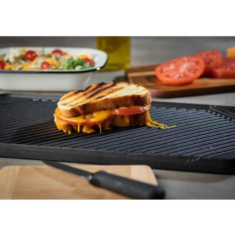 16.75" Reversible Cast Iron Grill & Griddle Pan by TableCraft