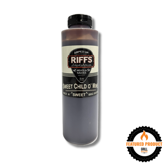 Riffs Smokehouse Sweet Child O' Mine BBQ Sauce (16 oz)