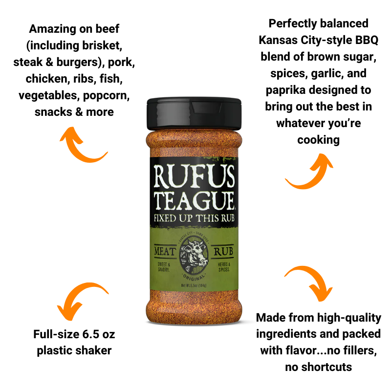 Rufus Teague Meat Rub (6.5 oz)