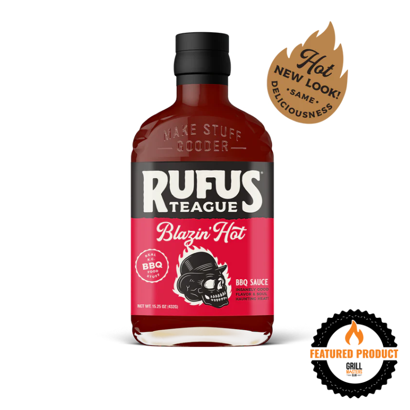 Rufus Teague Blazin' Hot BBQ Sauce (15.25 oz)