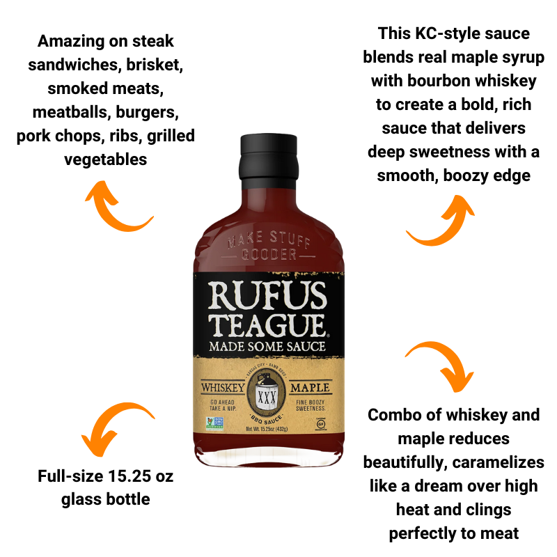 Rufus Teague Whiskey Maple Smokehouse Bundle