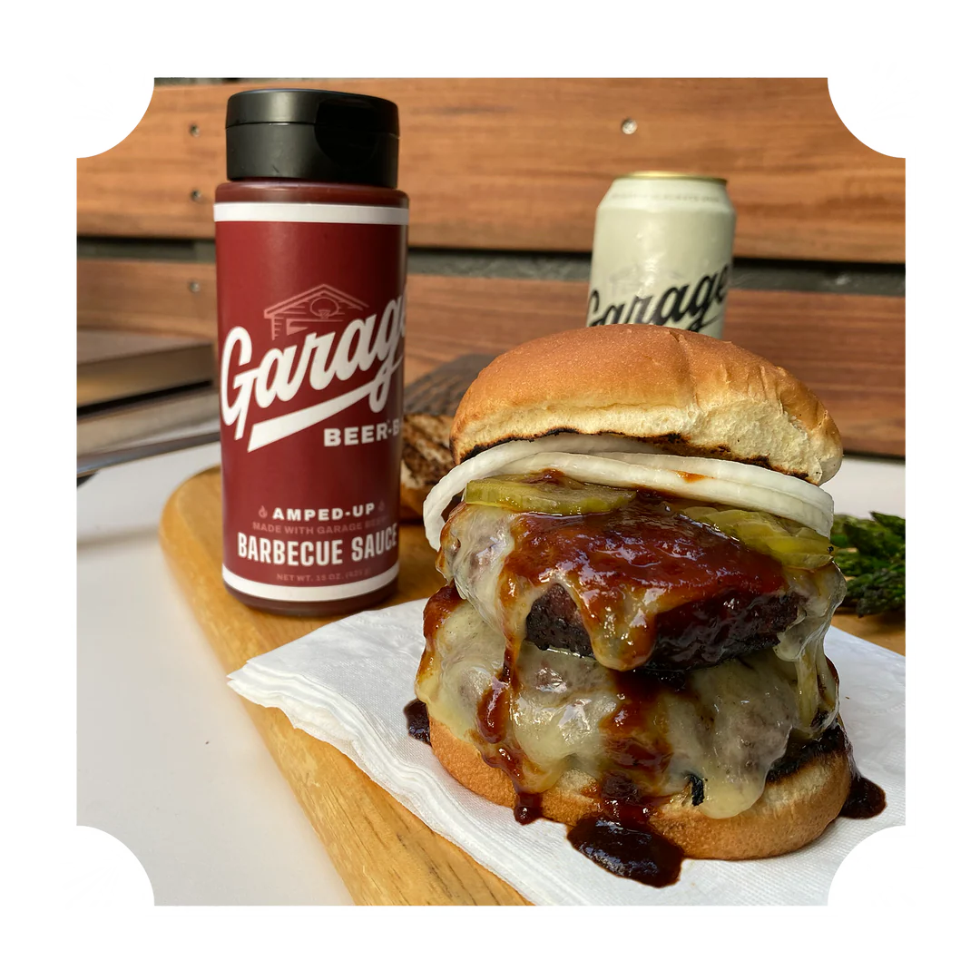 Rufus Teague Amped-Up Garage Beer-B-Q Sauce (15 oz)