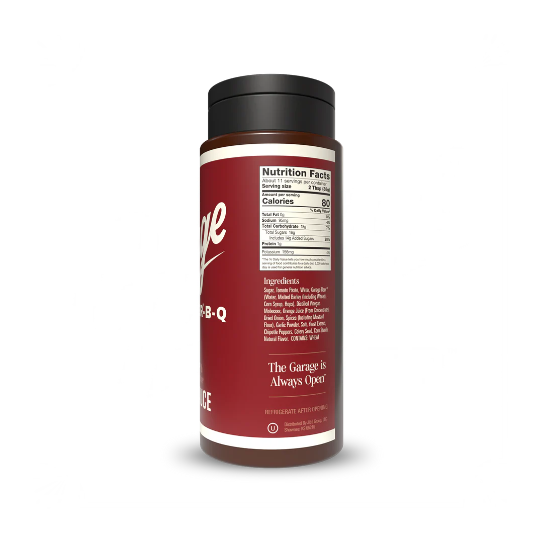 Rufus Teague Amped-Up Garage Beer-B-Q Sauce (15 oz)