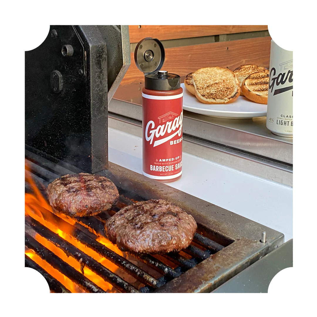 Rufus Teague Amped-Up Garage Beer-B-Q Sauce (15 oz)