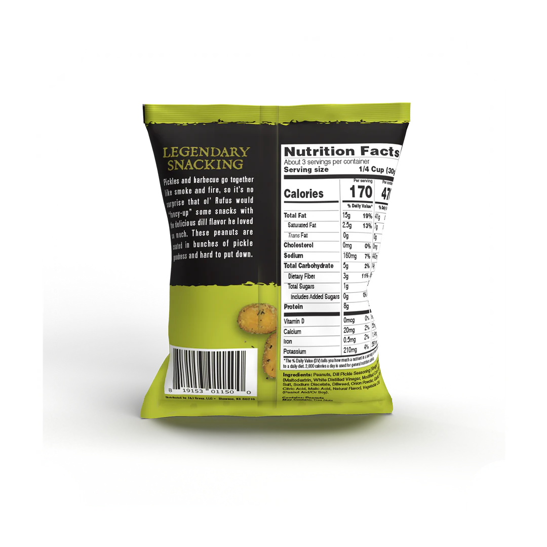 Rufus Teague Dill Pickle Peanuts (3 oz)