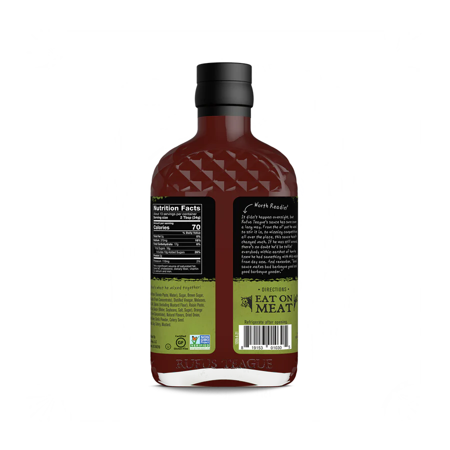 Rufus Teague Smoky Apple BBQ Sauce (15.25 oz)