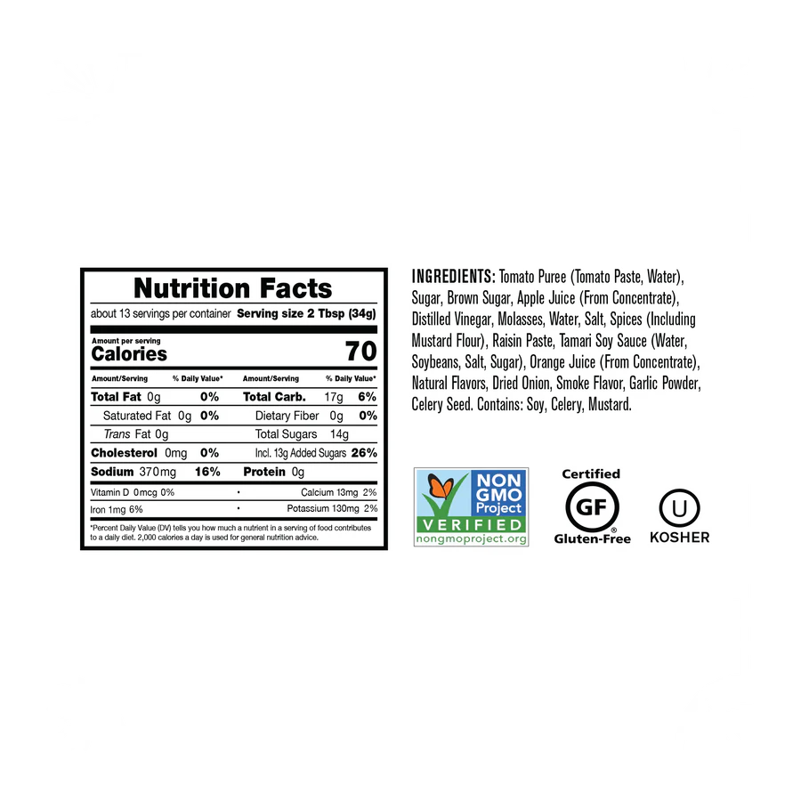 Rufus Teague Smoky Apple BBQ Sauce (15.25 oz)