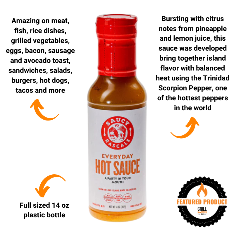 Saucy Rascals BBQ Sauce & Condiment 6-Pack | Grill Masters Club