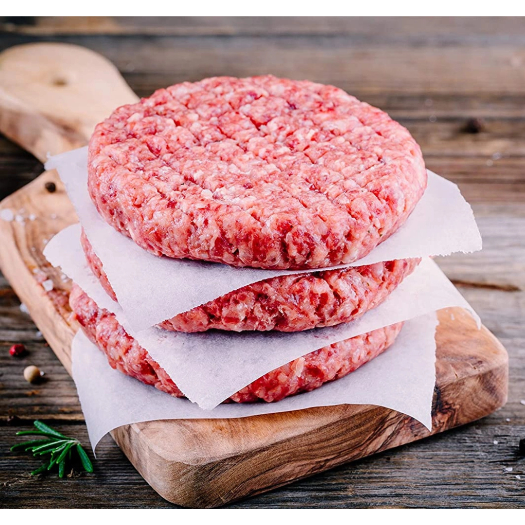 Smash Burger Patty Liner Paper 5.5" x 5.5" - Square Patty Paper (1000 Sheets)