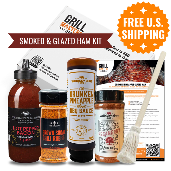 Double Smoked & Glazed Ham Kit - Sauces, Rubs & Recipes