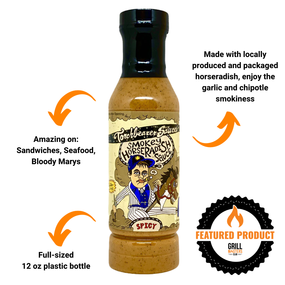 Smokey Horseradish Sauce by Torchbearer Sauces (12 oz)
