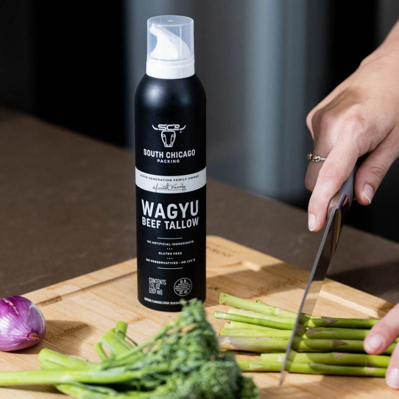 Wagyu Beef Tallow Spray by South Chicago Packing (7 oz)