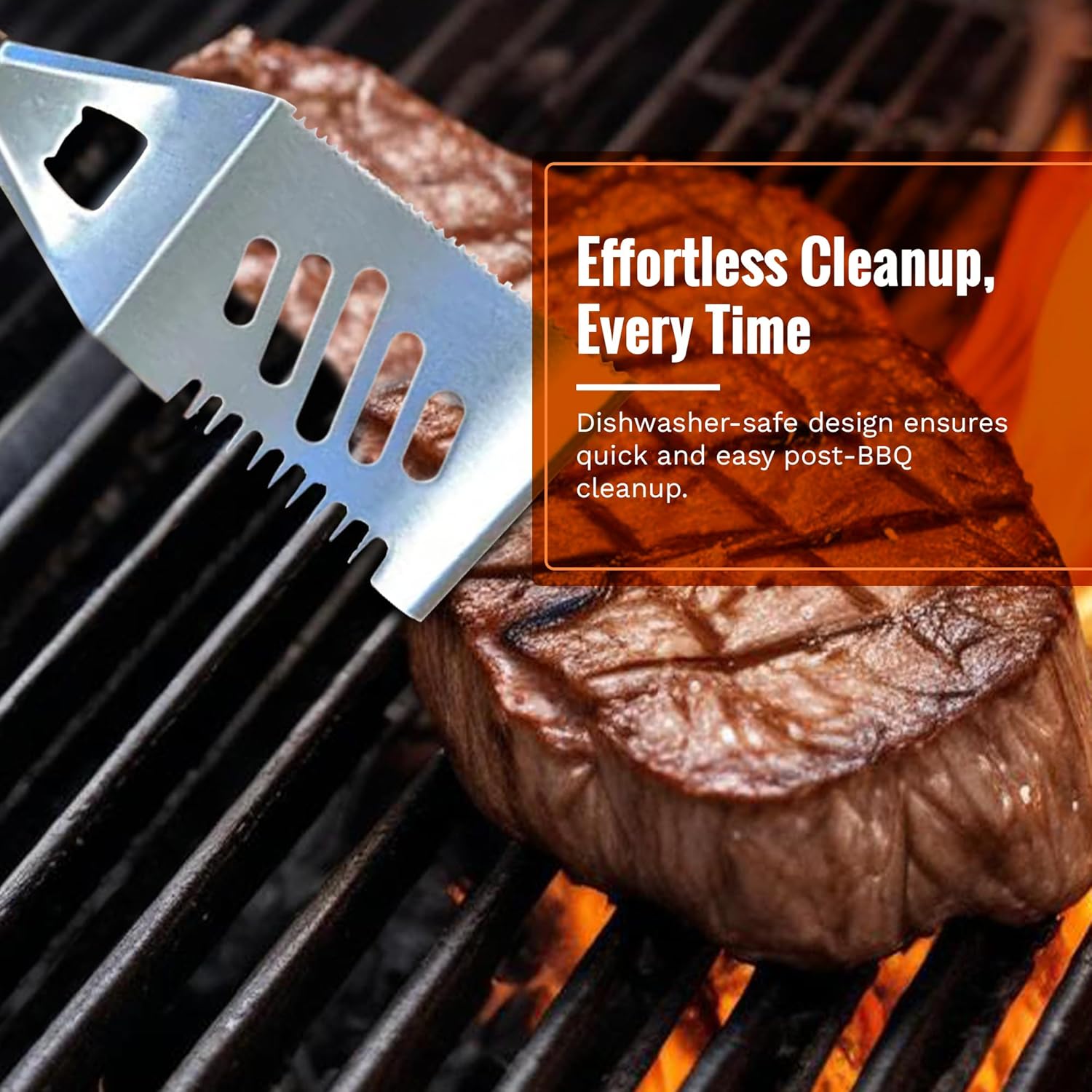 Grill Masters Club 4-in-1 Grilling Spatula