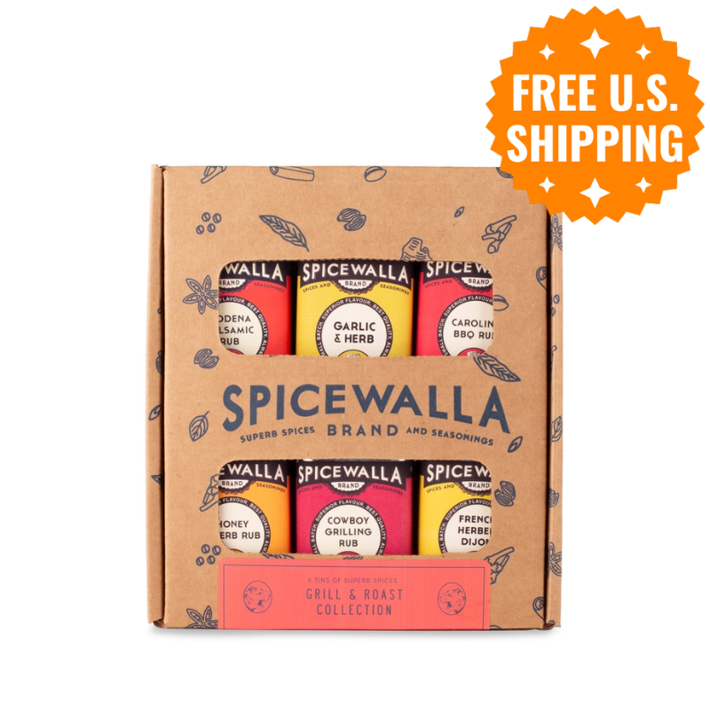 Grill & Roast Seasoning Collection 6 Pack Gift Set by Spicewalla