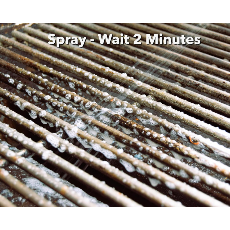 Q-Swiper 2-Minute Miracle Grill & Grate Cleaner + Scrub-Clean Cloth by Proud Grill