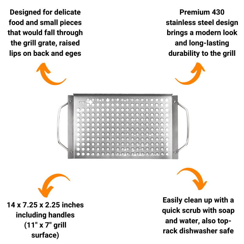 best grill accessory for fish Ultimate Fin to Flame Bundle: Fish & Seafood Grilling Kit