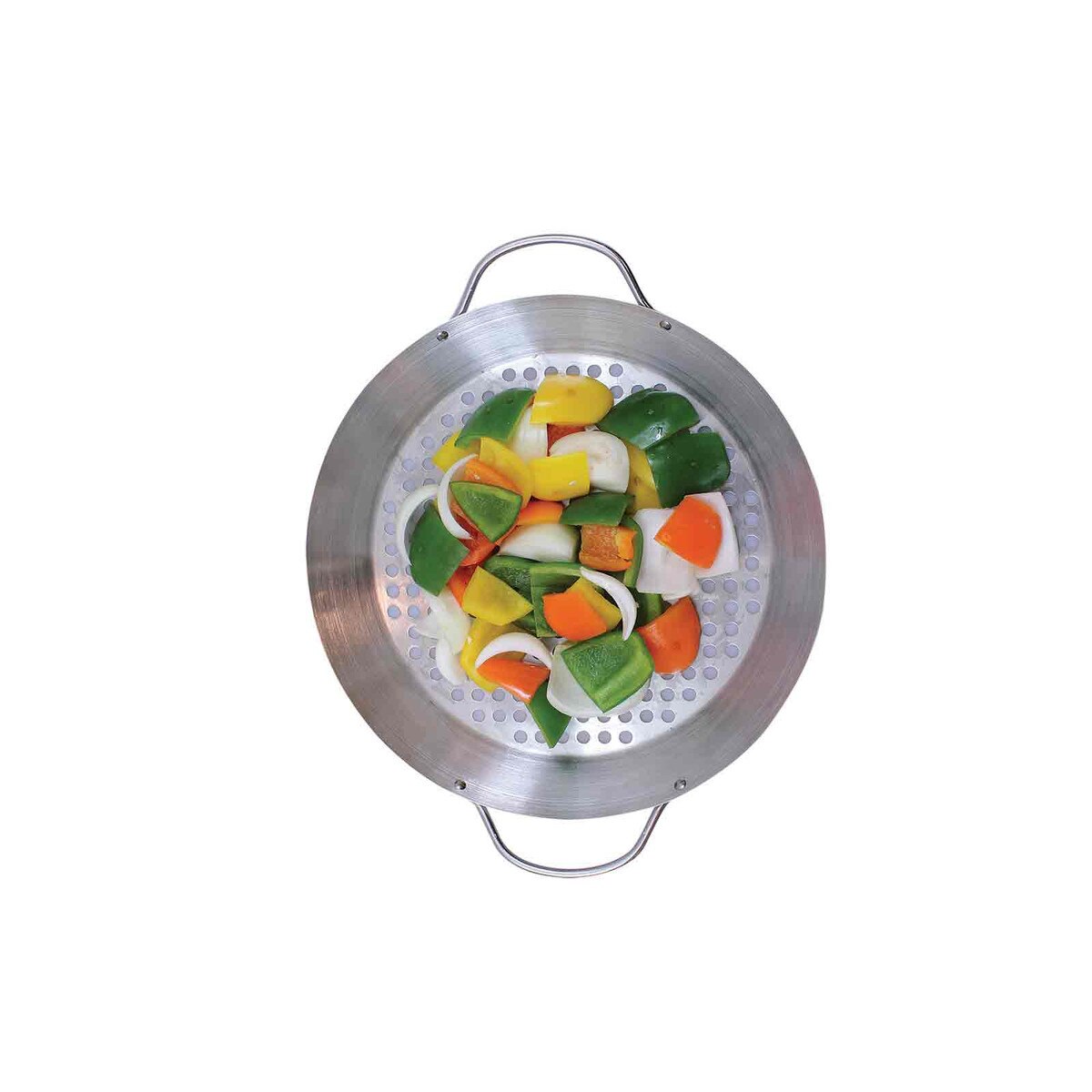 12" Stainless Steel Grill Pan with Handles by TableCraft