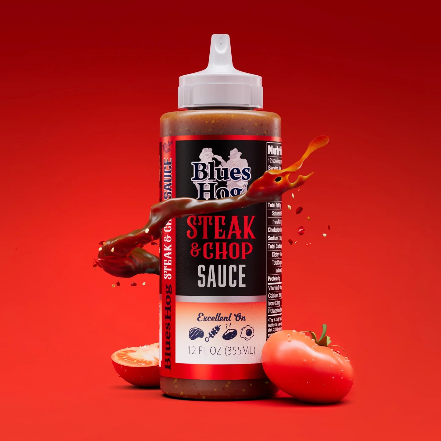 Blues Hog Steak & Chop Sauce (12 oz) - Bold Steak Sauce & Marinade