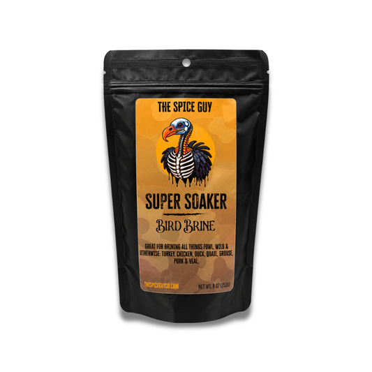 Super Soaker Bird Brine by The Spice Guy (9 oz) - Complete Poultry & Turkey Brine Mix