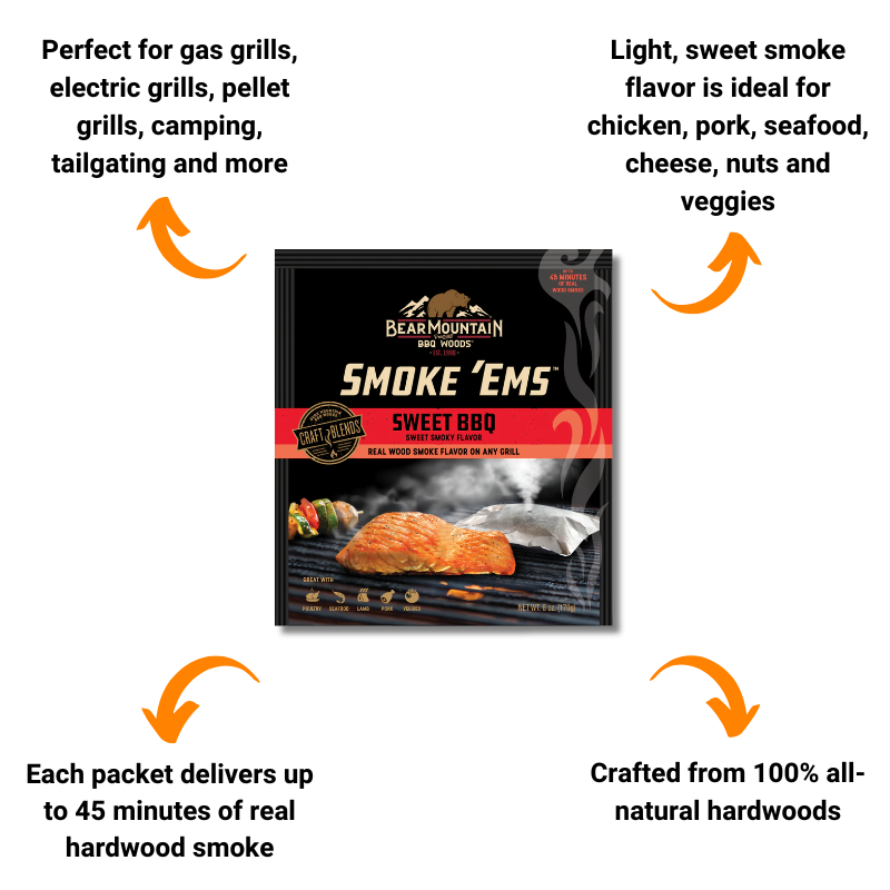 Sweet BBQ Smoke 'Ems™ by Bear Mountain BBQ