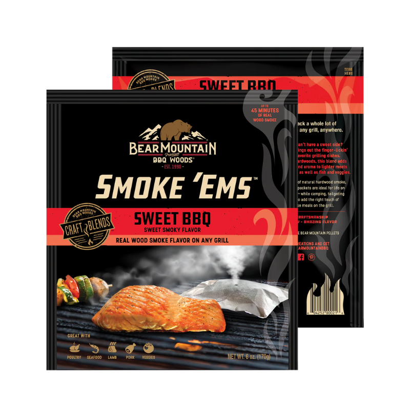 Sweet BBQ Smoke 'Ems™ by Bear Mountain BBQ