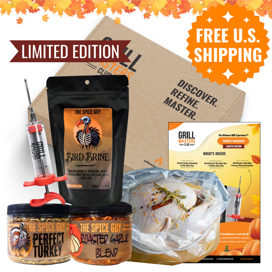 Limited Edition "Turkey Takeover" Thanksgiving Box 2025: Brine Kit + Injector + Seasonings + Recipes