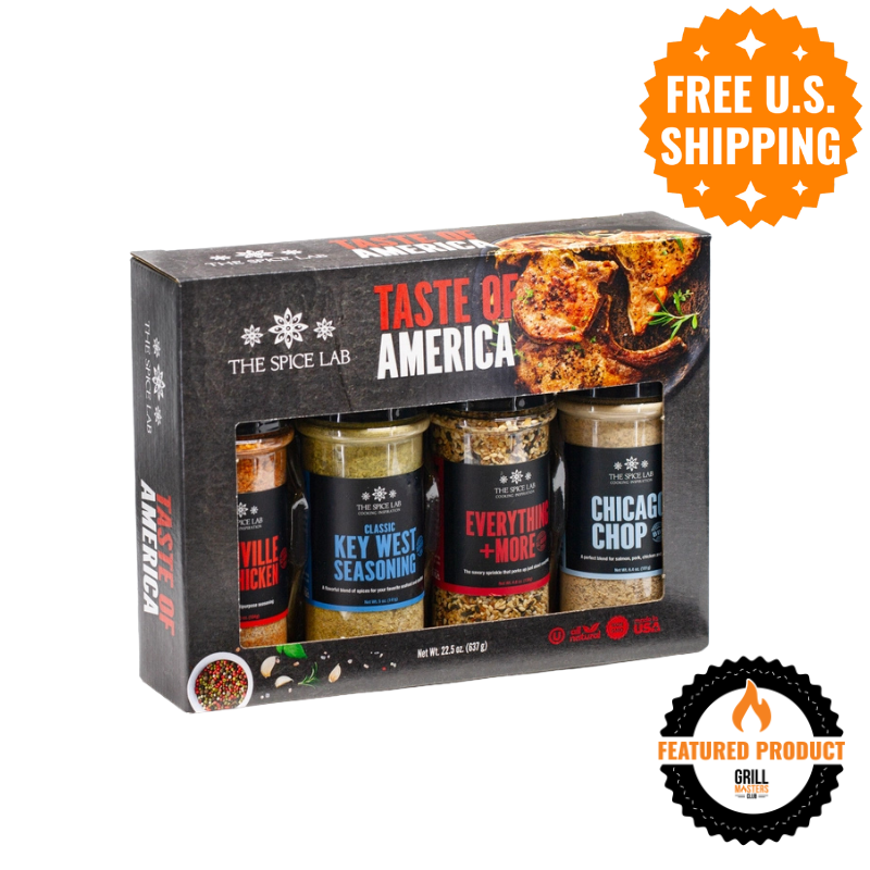Taste of America Seasoning Collection (4-Pack) by The Spice Lab