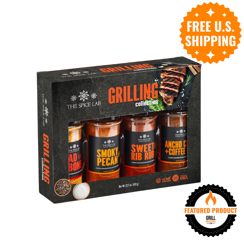 Grilling Seasoning Collection (4-Pack) by The Spice Lab