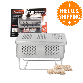 The Flip Smoke Box by Camerons Products for Hot & Cold Smoking | Grill ...